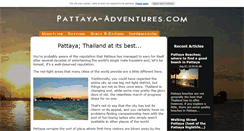 Desktop Screenshot of pattaya-adventures.com