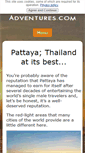Mobile Screenshot of pattaya-adventures.com